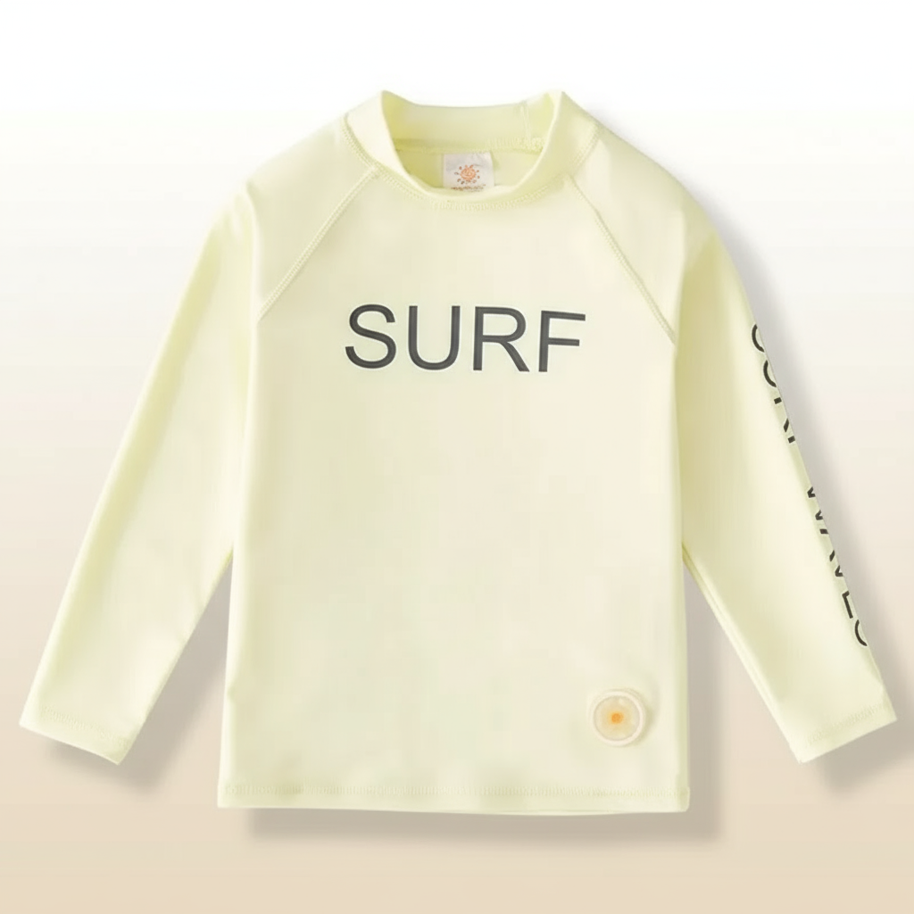 SunShield – Protective & Flexible – Children's Long-Sleeved Surf Shirt with UPF 50+