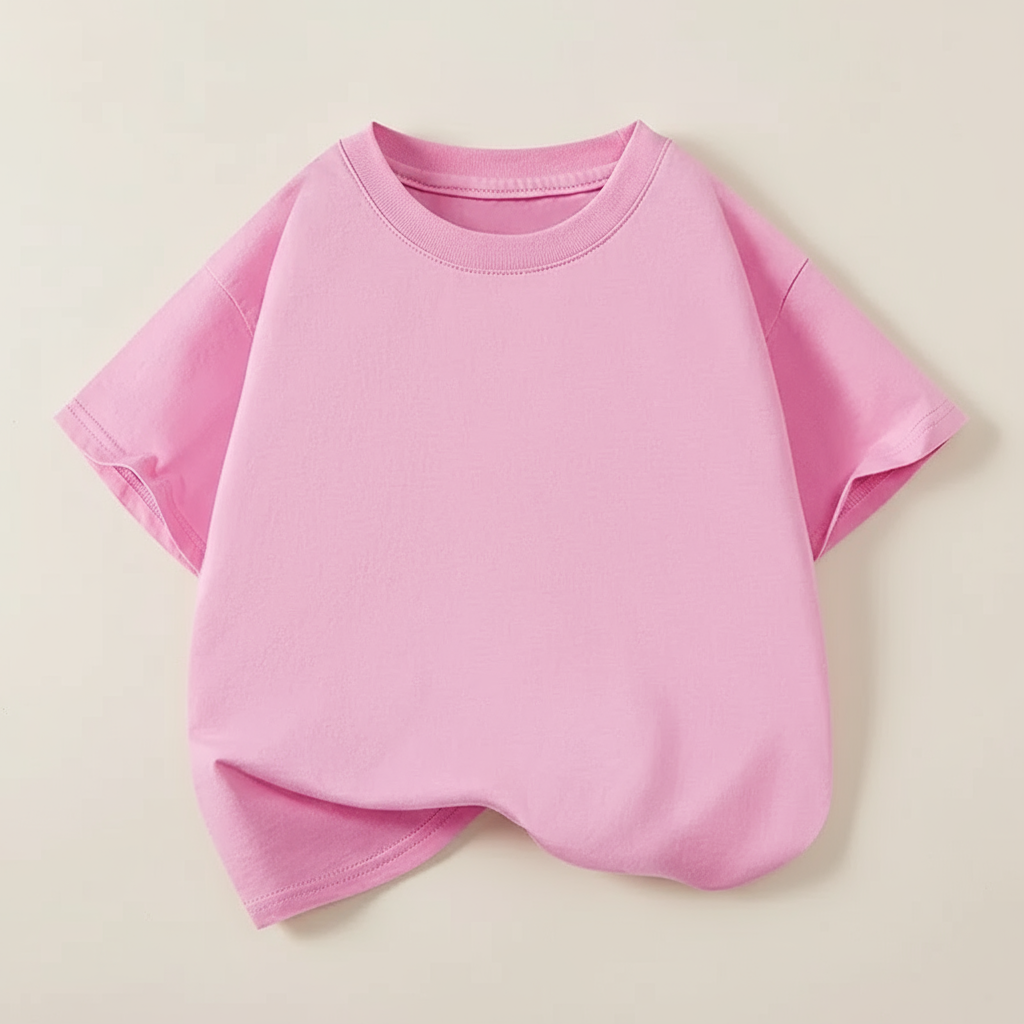 SimpleWear – Casual & Soft – Relaxed Fit T-shirt with Round Neck