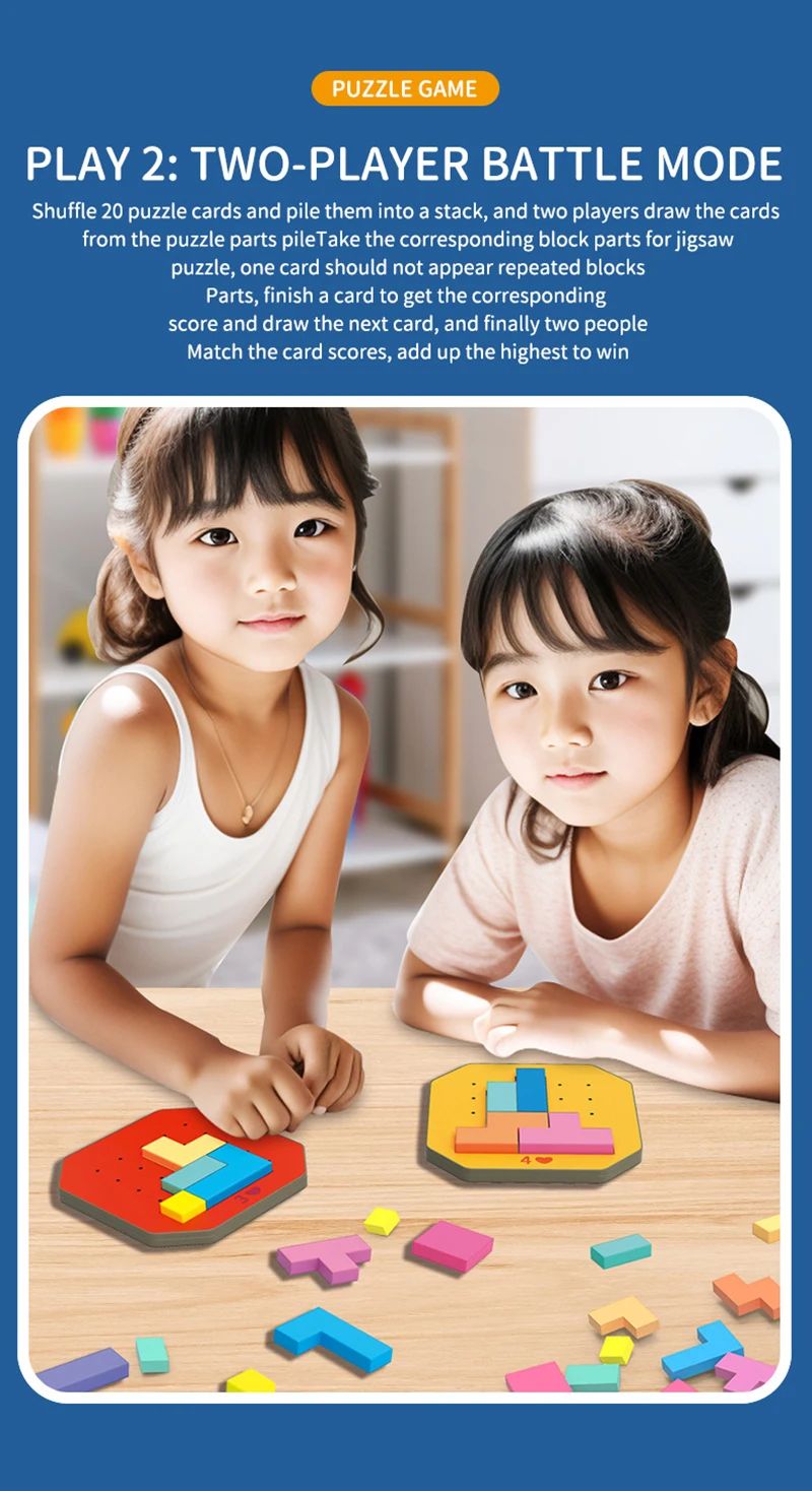 Logic Blocks™ – Color & Creativity - Geometric Puzzle