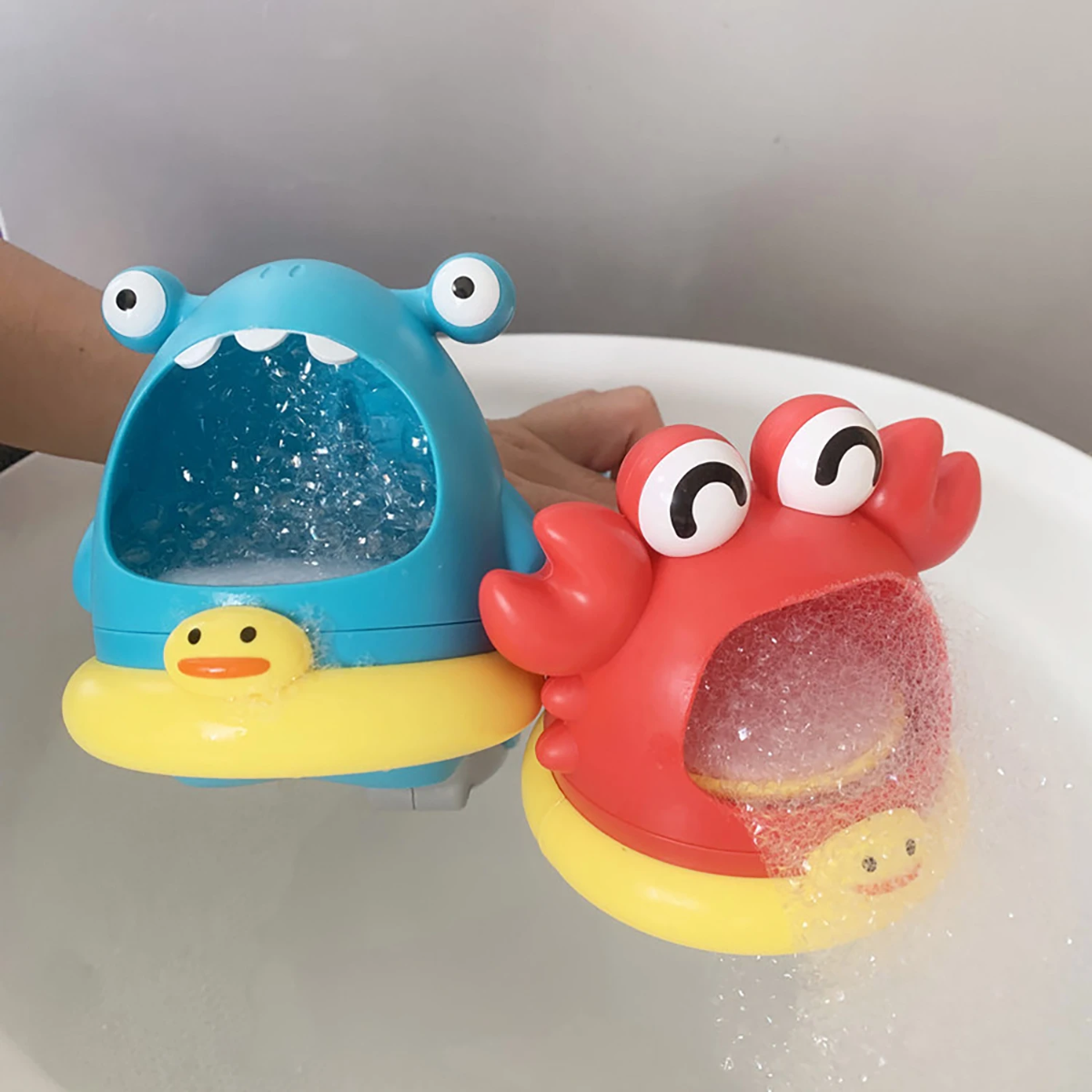 BubblePlay – Educational & Fun – Crab Bubble Bath Toy