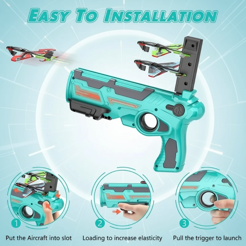 FlyHero – Creative & Interactive – Kids' Airplane Blaster