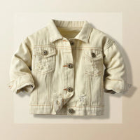 Thumbnail for Candy Color Denim Jacket – Lightweight Denim Jacket for Kids