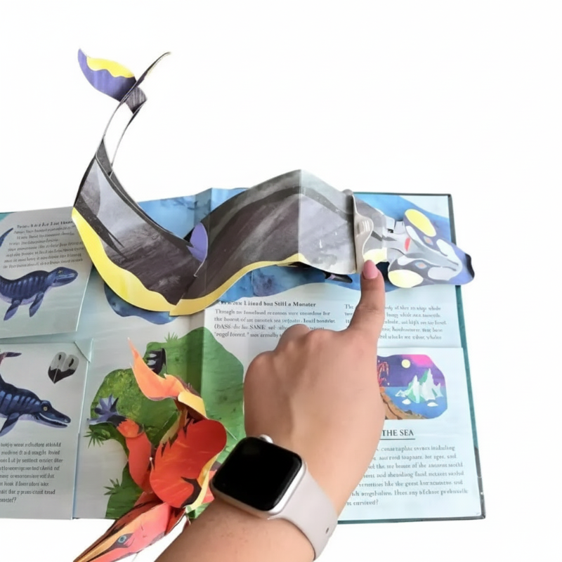 JurassicKids – Exciting & Educational – 3D Dinosaur Encyclopedia Pop-Up Book