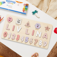 Thumbnail for Woods - Your own name tag! - Name jigsaw puzzle