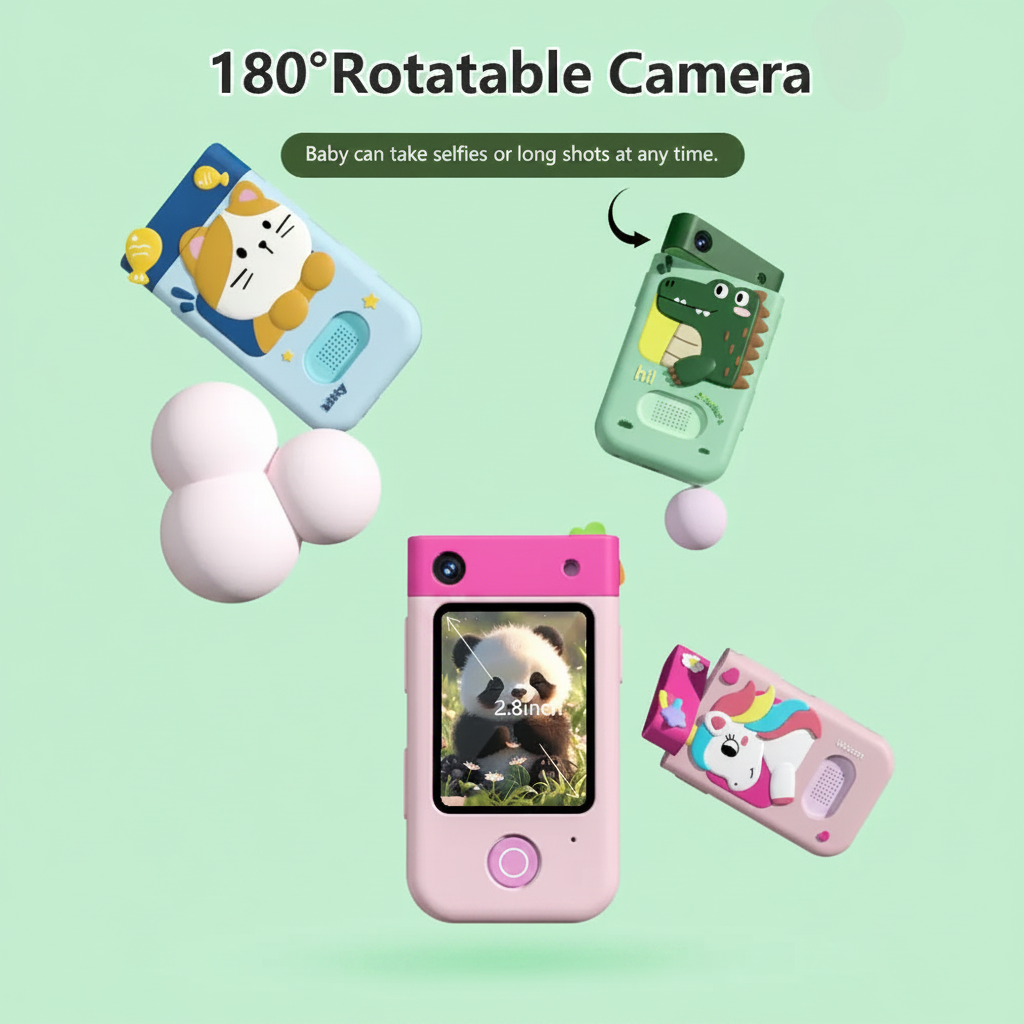 KiddoPhone – Educational & Interactive – Kids' Smartphone with Camera and Games