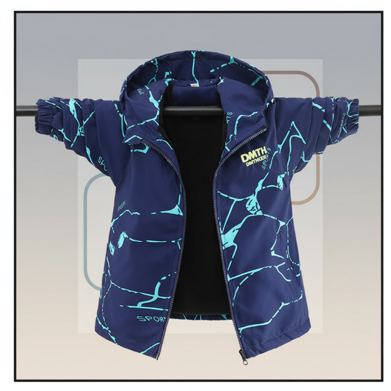 Reversible Kids' Jacket – Waterproof & Windproof – Lightweight Jacket