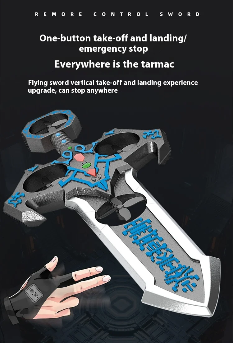AirBlade – Fun & Interactive – RC Flying Toy with Sword Design