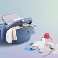 Thumbnail for CozyCarry – Convenient & Adjustable – 3-in-1 Baby Carrier