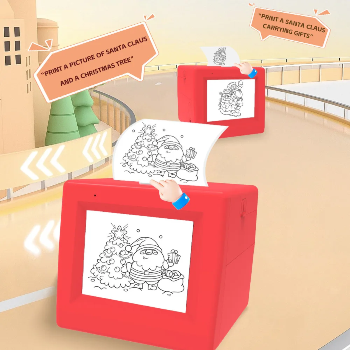 StickerMagic – Educational & Creative – AI Sticker Printer for Kids