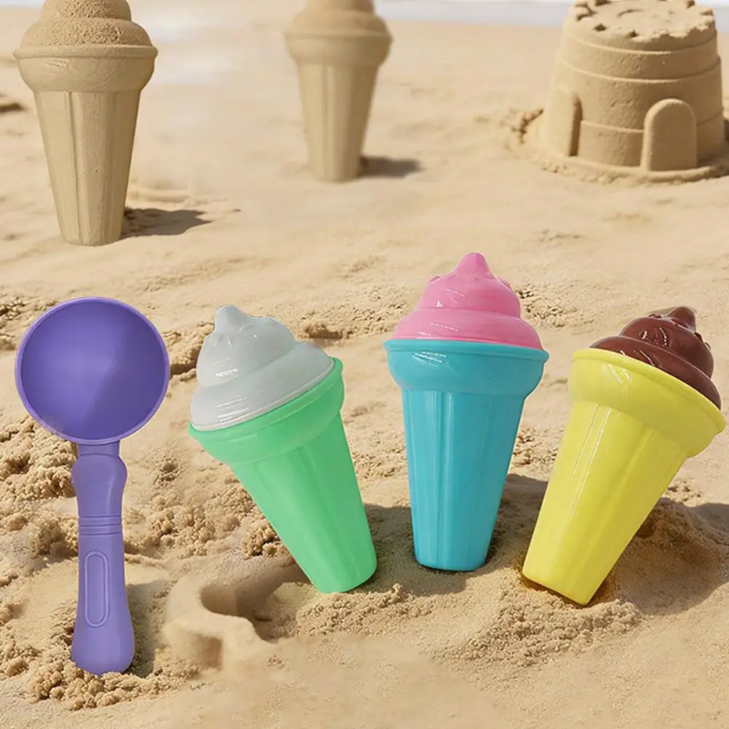 BeachFun – Sand Fun & Creativity – Beach Ice Cream Scoop Play Set