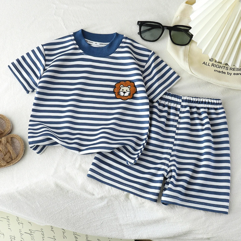 Kids Stripe Outfit – Trendy & Comfortable – Summer Kids' Outfit