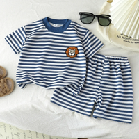 Thumbnail for Kids Stripe Outfit – Trendy & Comfortable – Summer Kids' Outfit