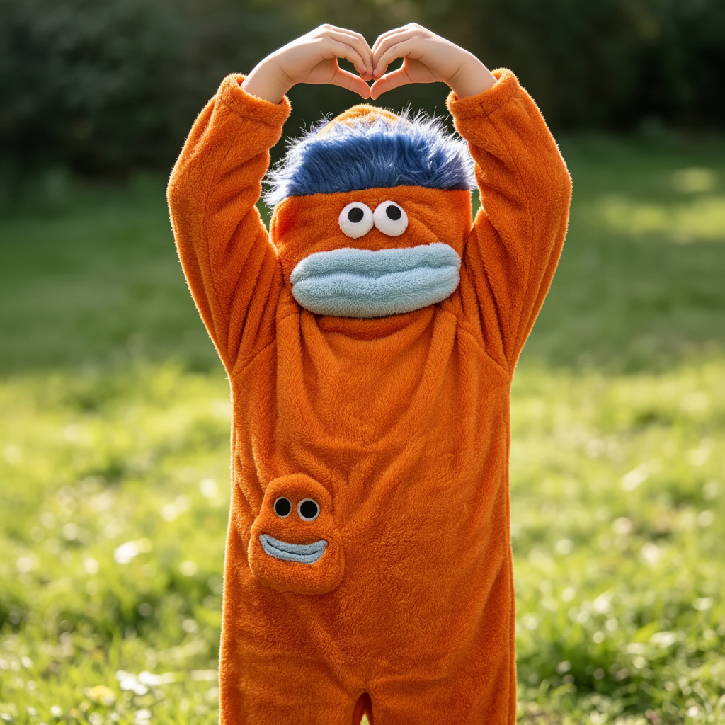 LittleMonster – Comfortable & Cute – Kids' Onesie with a Funny Monster Design