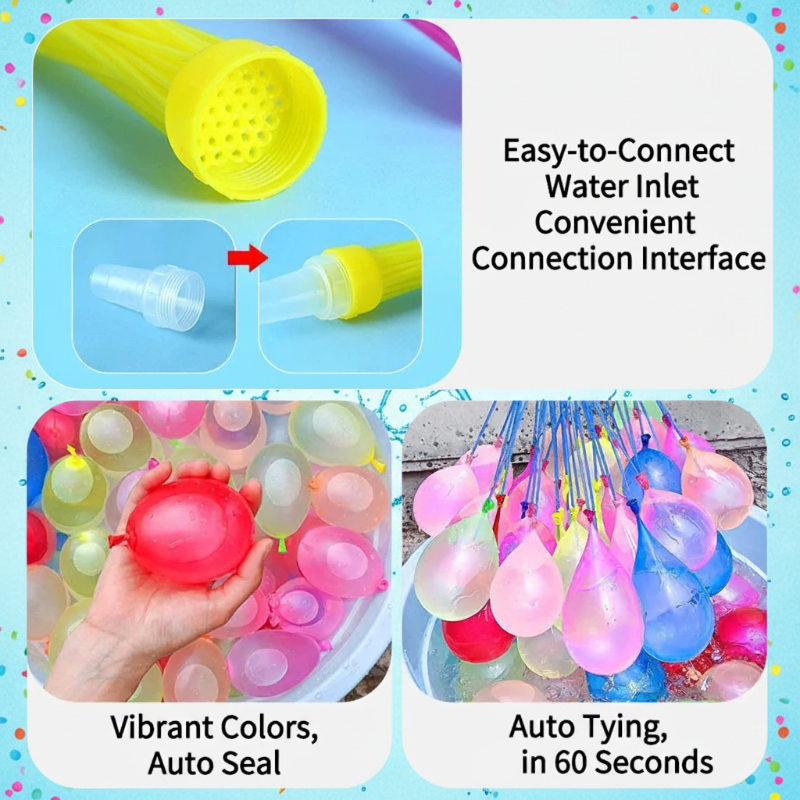 FunBalloons – Easy to Fill in Just a Few Seconds – Magic Water Balloons