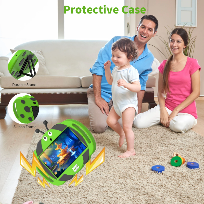 PlayPad – Educational & Fun – Kids' Tablet with Shock-Resistant Case
