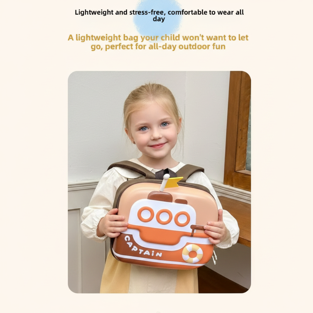 LittleCaptain – Fun & Practical – Captain Backpack