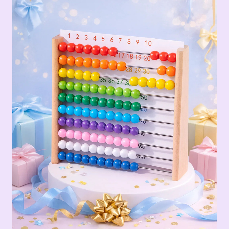Woods™ - Count and Learn - Wooden Abacus