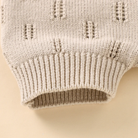 Thumbnail for MiniCozy – Soft & Comfortable – Knitted Baby Overalls with a Little Hat