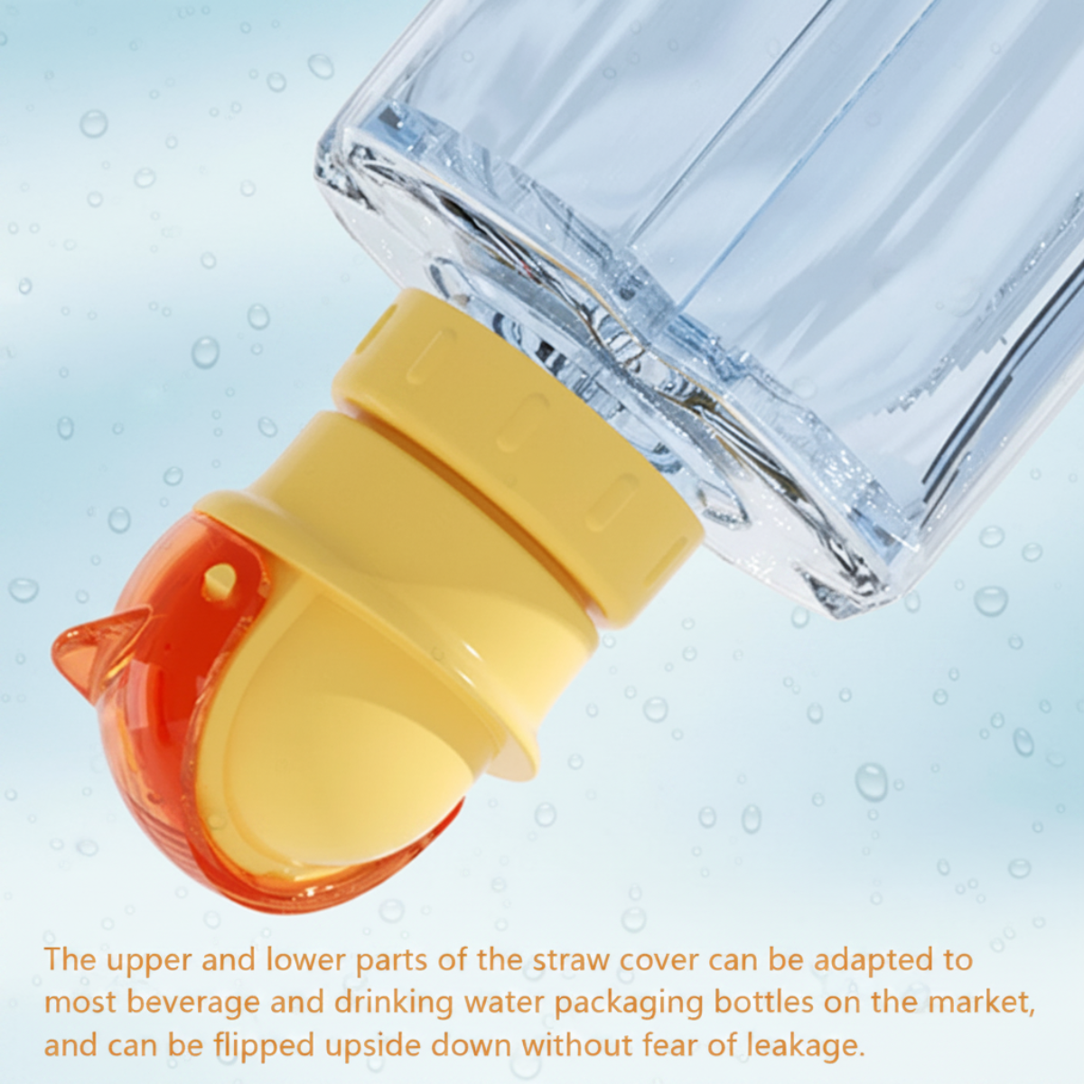 AquaSip – Drinking Fun & Practical – Reusable Bottle Cap for Kids