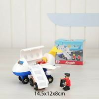 Thumbnail for Woods – Stylish & Educational - Wooden Public Transportation Play Set