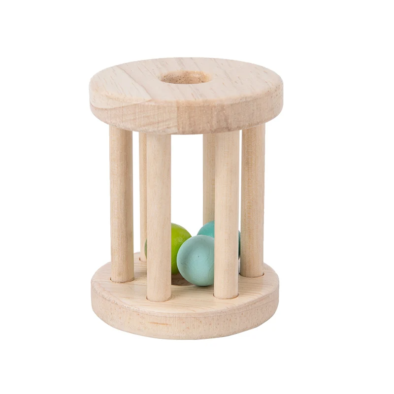Music Rattle™ – Merry Roller Cage - Wooden Rattle Toys