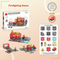 Thumbnail for Magnetic Road Blocks – Creative & Educational – Magnetic Roads Building Set