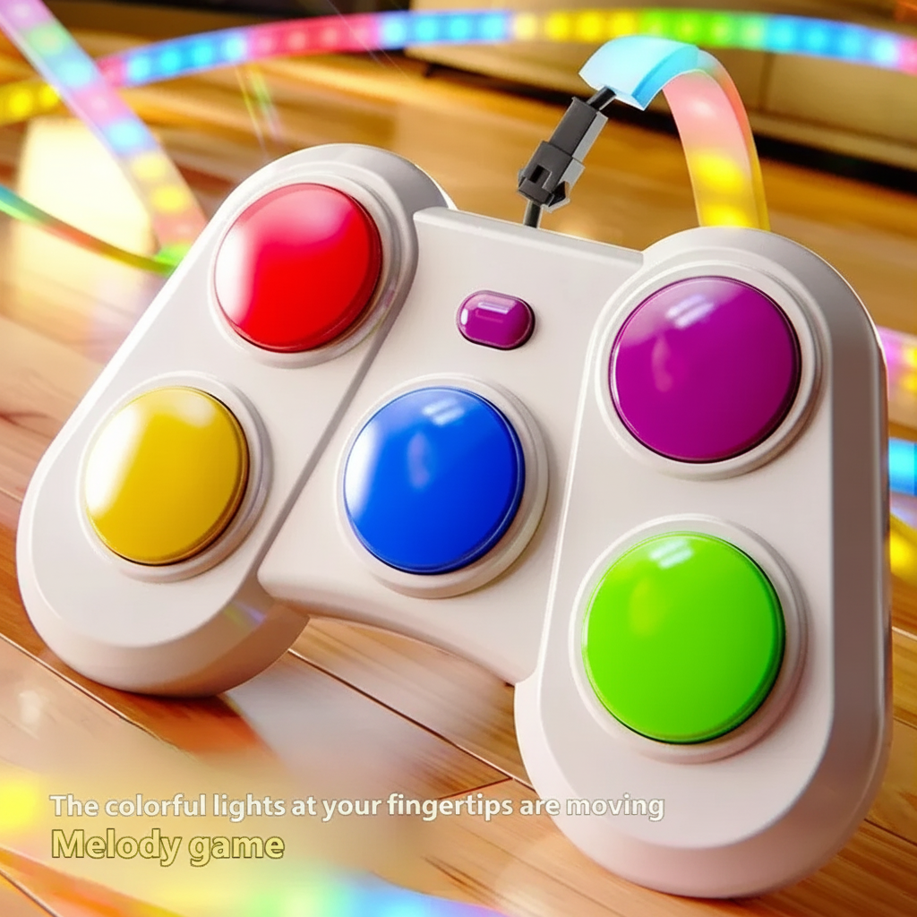 ColorRush – Fun & Challenging – A Light-Up Reaction Game with Color Buttons