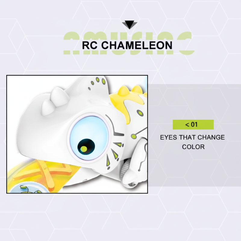 SmartChame – Interactive & Playful – RC Remote-Controlled Chameleon