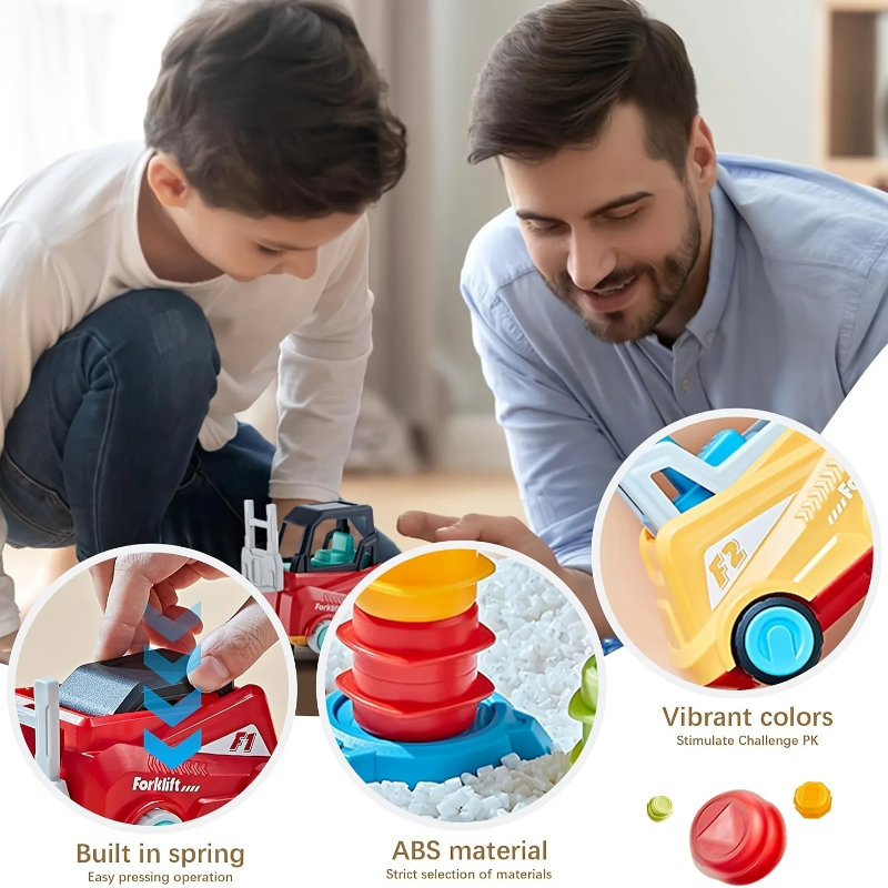 LittleBuilders – Interactive & Safe – Forklift Play Set