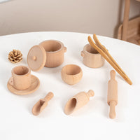 Thumbnail for MiniMasterChef – Educational & Fun – Wooden Kitchen Play Set