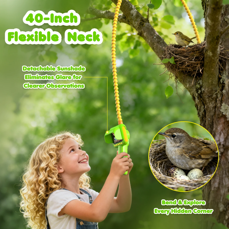 JuniorExplorer – Educational & Exploratory – Borescope Camera for Kids