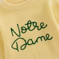 Thumbnail for WarmWeave – Comfortable & Playful – 'Notre Dame' Sweater