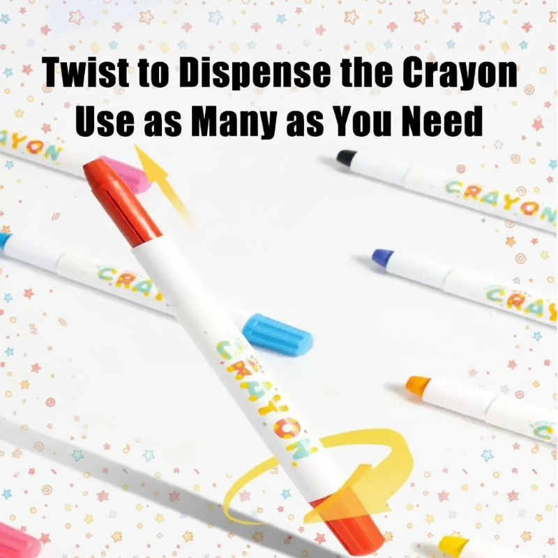 TinyArt – Educational & Safe – Water-Soluble Washable Marker Set
