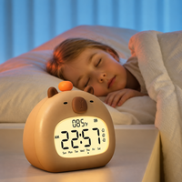 Thumbnail for CappyClock – Cute & Multifunctional – Digital Kids' Alarm Clock with Night Light