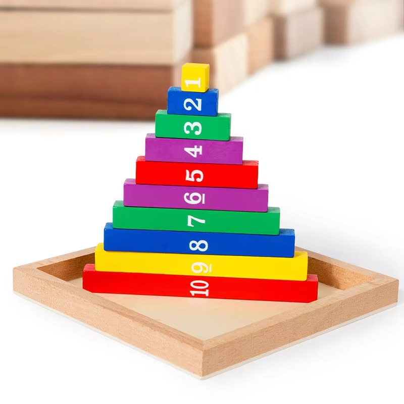 TinyMath – Educational & Informative – Wooden Number Math Board