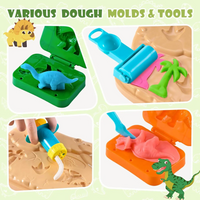 Thumbnail for DinoMaker – Creative & Fun – Dinosaur Clay Play Set with Molds and Tools