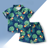 Thumbnail for Mini Fashion™ - Fresh & Cheerful - Flowers Boys Set