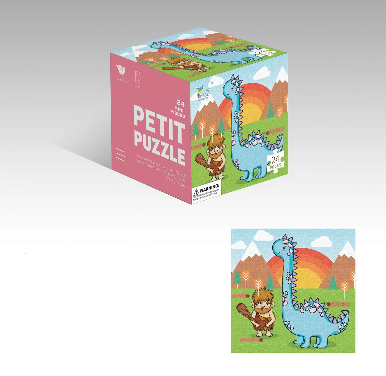 Tiny Brain Boost™ – Learning With Fun – Animals Children's Puzzle