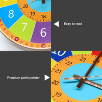 Thumbnail for ChildrenTime – Independent & Quiet - Educational Children's Wall Clock