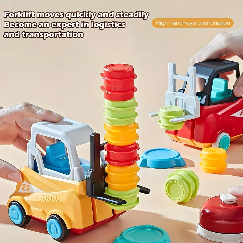 LittleBuilders – Interactive & Safe – Forklift Play Set