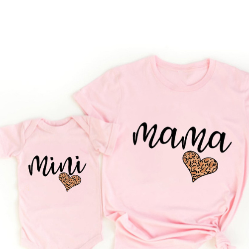 Mini Fashion™ - Mommy & Daughter - Matching Shirt & Romper