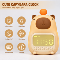 Thumbnail for CappyClock – Cute & Multifunctional – Digital Kids' Alarm Clock with Night Light