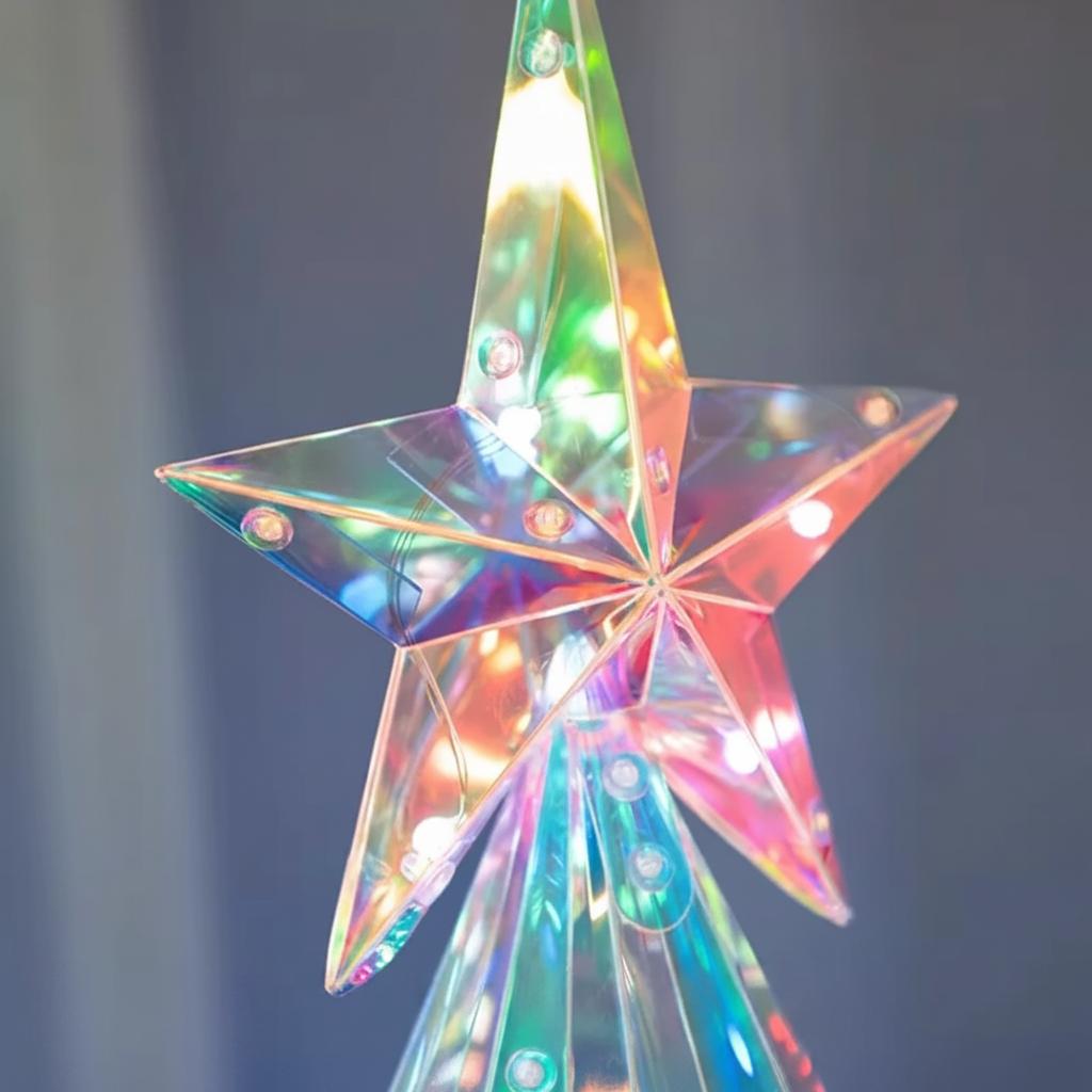 CrystalGlow – Festive & Charming – Decorative LED Christmas Tree