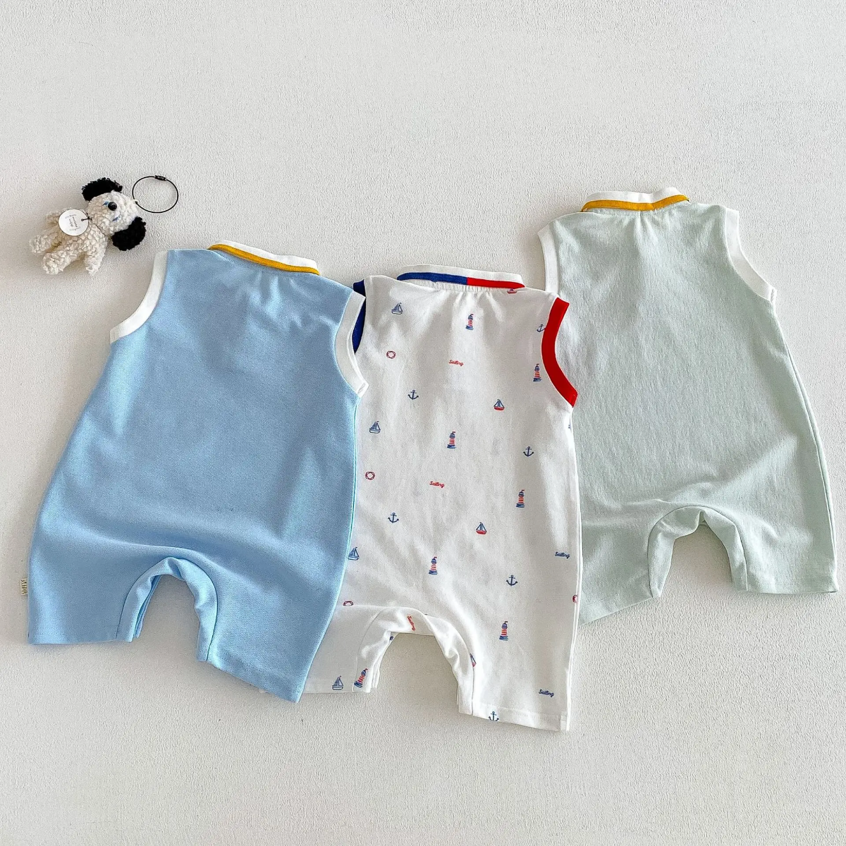 SunnyBaby – Comfortable & Cute – Polo Romper for Babies