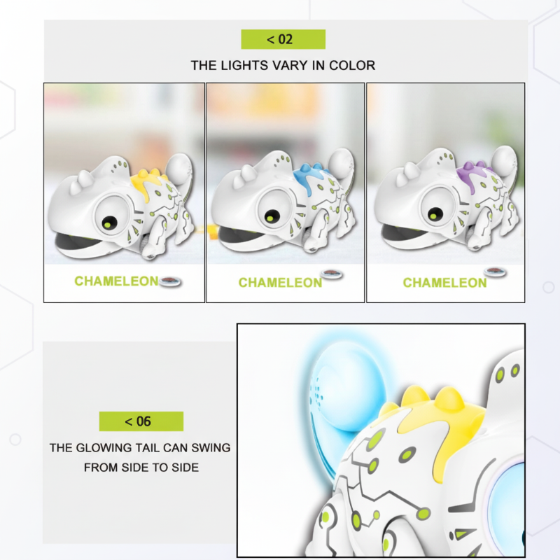 SmartChame – Interactive & Playful – RC Remote-Controlled Chameleon