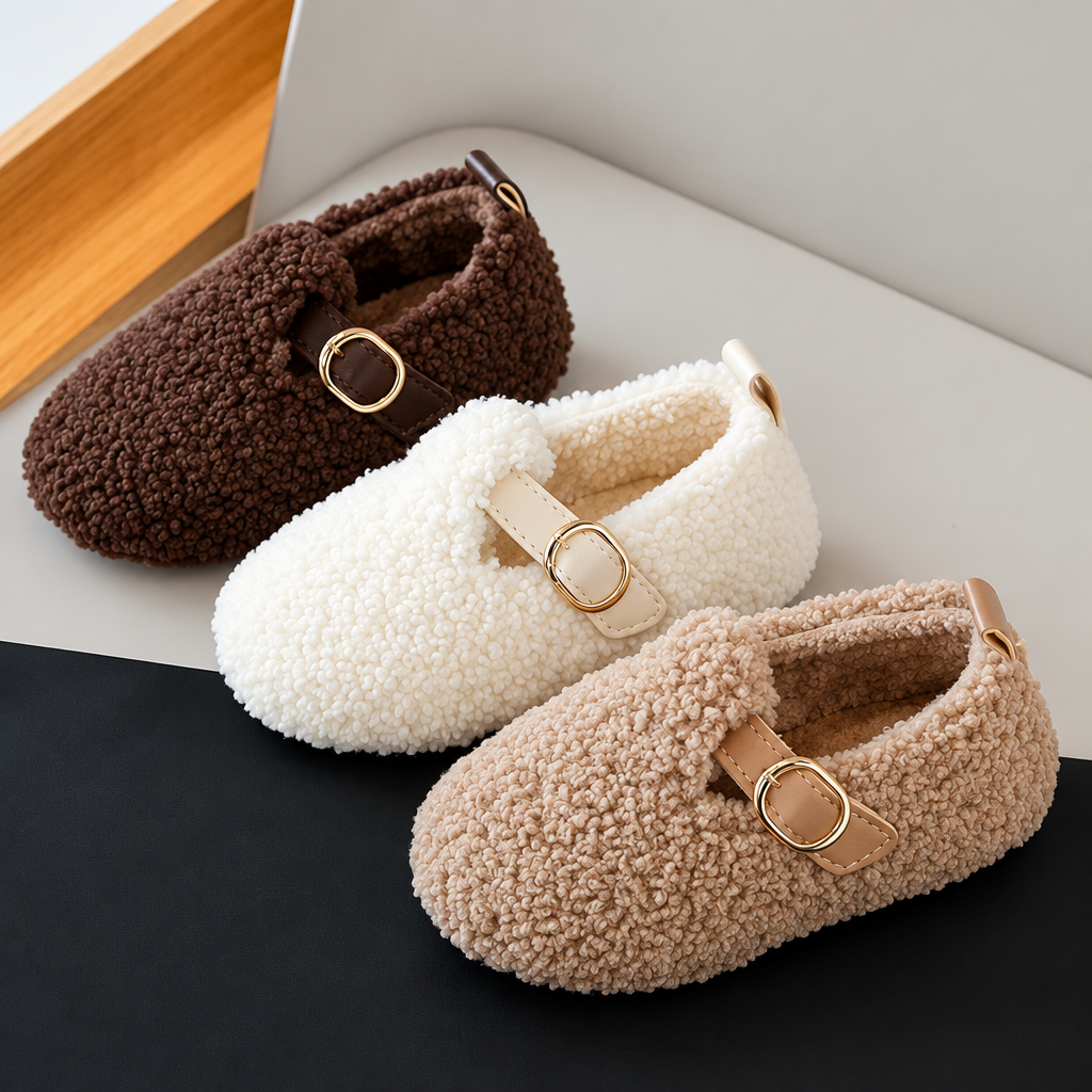 WarmSteps – Comfortable & Cozy – Plush Winter Shoes for Kids