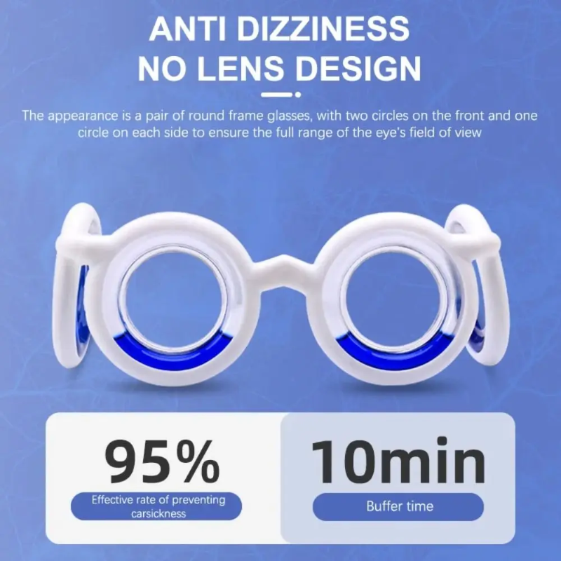 KidSafe – Anti-Nausea & Safe – No-Lens Children's Glasses