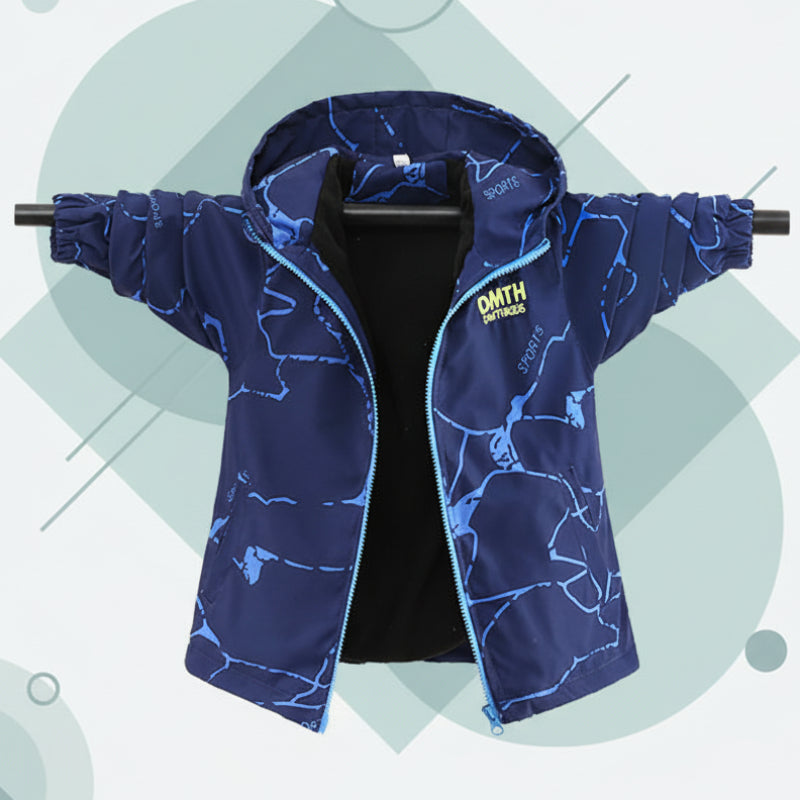 Reversible Kids' Jacket – Waterproof & Windproof – Lightweight Jacket