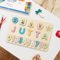 Thumbnail for Woods - Your own name tag! - Name jigsaw puzzle