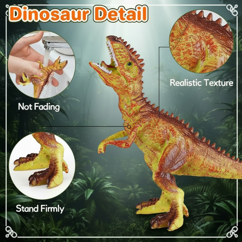 DinoWorld – Creative & Realistic – Dino Head Play Set